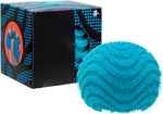 Fuzz Ball Squishy Stress Ball, Stress Fun Desk Fuzz Squeeze Ball, Plush Squeeze Ball for Desktop (Blue)