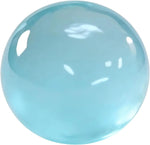 Coconut Oil Squishy, Coconut Oil Slow Rising Squeeze Stress Ball Clear Jelly Bubblegum Texture Coconut Oil Squishy Toy (Blue)