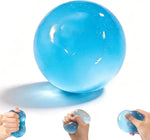 Blue Coconut Oil Stress Ball, Coconut Oil Squishy Ball, Squishy Coconut Oil Stress Ball & Coconut Oil Squishy, Blue Slow Rising Squeeze Toy, Anxiety Relief Fidget, for Office & Daily Use