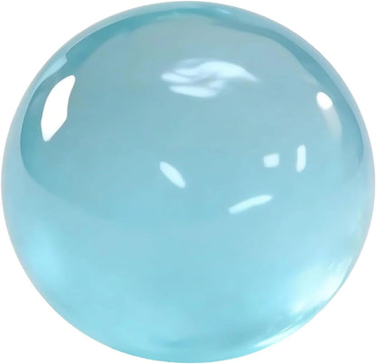 Coconut Oil Squishy, Coconut Oil Slow Rising Squeeze Stress Ball Clear Jelly Bubblegum Texture Coconut Oil Squishy Toy (Blue) - US 6364
