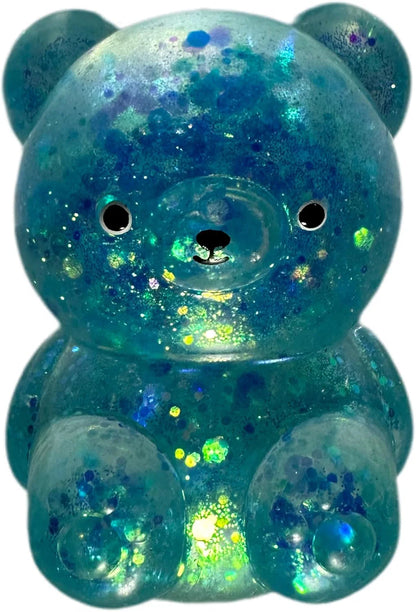 The Boo-Bear by Boo Lala: Perfect for Carpal Tunnel, ADHD, Fun, Boredom, Weight Lifting Grip Strength, and Nerve Health (Blue) - US 4472